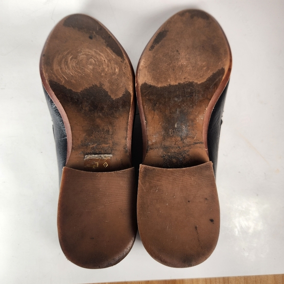 MADEWELL Womens Francis Loafer Size 8.5 Black Leather Flat Comfort Shoe - Picture 5 of 9
